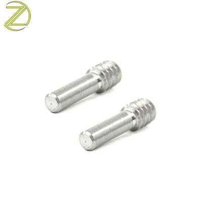 Custom CNC Machining Metric Machine Screws Precision Shoulder Knurled External Thread Dowel Pin