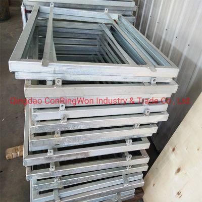 Laser Metals Cutting OEM Customize Sheet Metal Punching Stainless Steel Frame