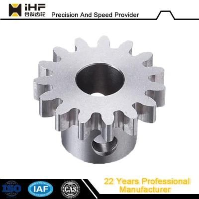 Ihf Durable 2.5 Module Teeth Wheel Pinion Small Metal Alloy Spur Gears for Laser Machinery