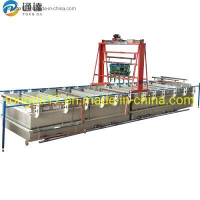 Tongda Automatic Electroplating Machine Copper/Nickel/Chrome Electroplating Line for Sale