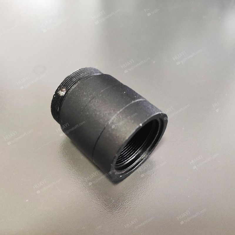 OEM Custom High Quality Black CNC Lathe Machining Turning Parts