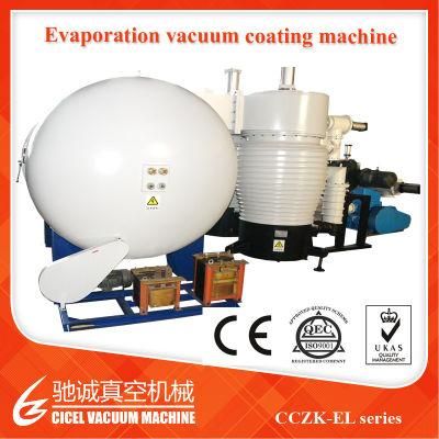 Plastic High Vacuum Coating Machine, PVD Evaporation Vacuum Metallizing Machine, Vacuum Metallizer