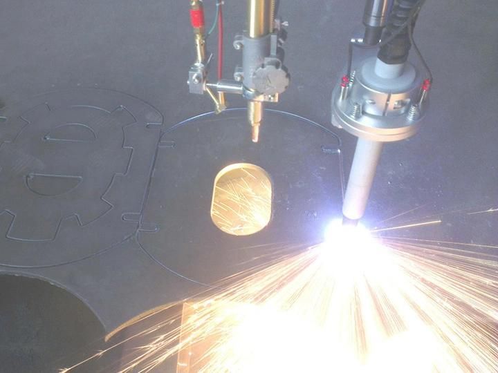 Pipe Tube CNC Plasma Cutting Machine 1530 Plasma Cutter Metal Sheet Carbon Steel