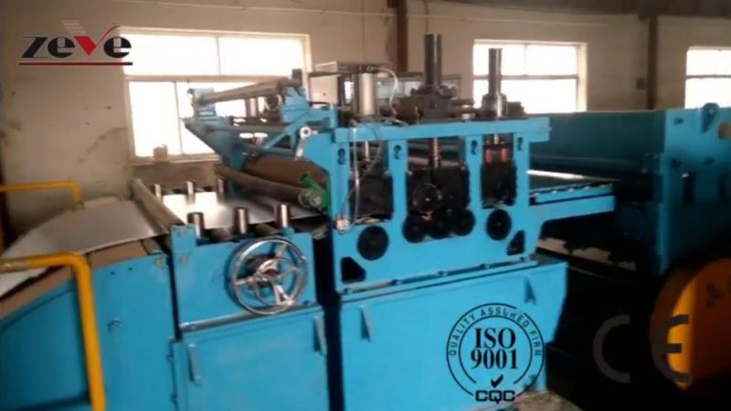 High Accuracy Cold Rolled Ctl Decoiler Shear Cut-to-Length Straightening Machine