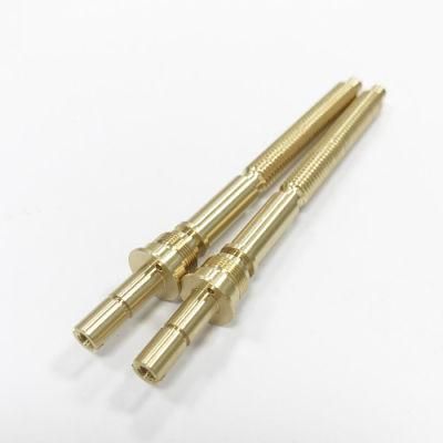 Shenzhen Factory Customized CNC Turning Milling Lathe Machining Precision Brass Threaded Rod Parts