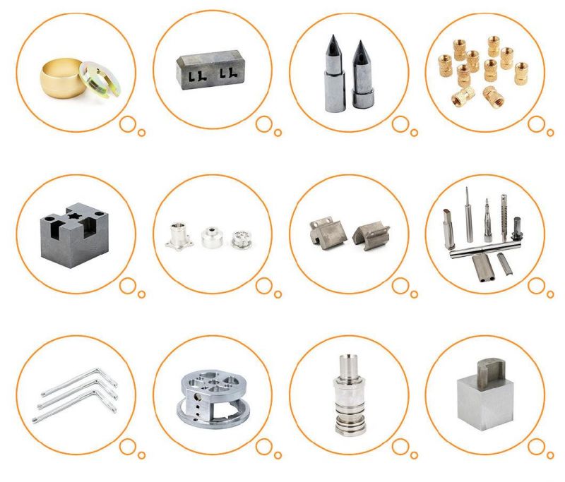 Chinese Factory Precision Custom Hardware Accessories CNC Machining Spare Part.