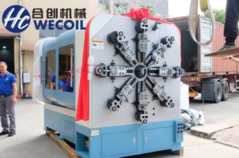 WECOIL 1020 camless cnc spring machine