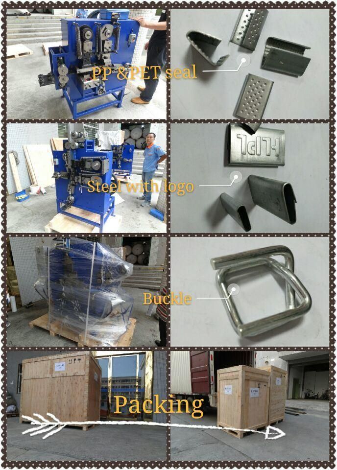Strapping Wire Buckle Forming Machinery with PLC Controller