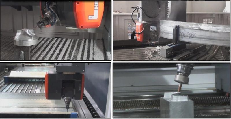 Steel Profiles & Mold Processing CNC Machining Center with 5 Axis