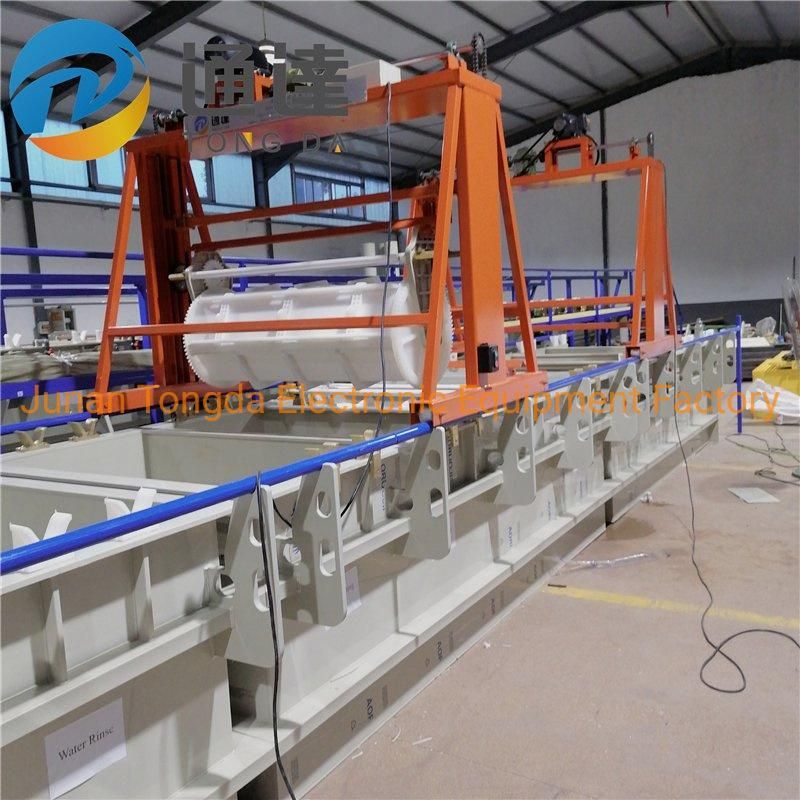 Automatic Plating Line Zinc Plating Machine Barrel Plating Factory Equipment