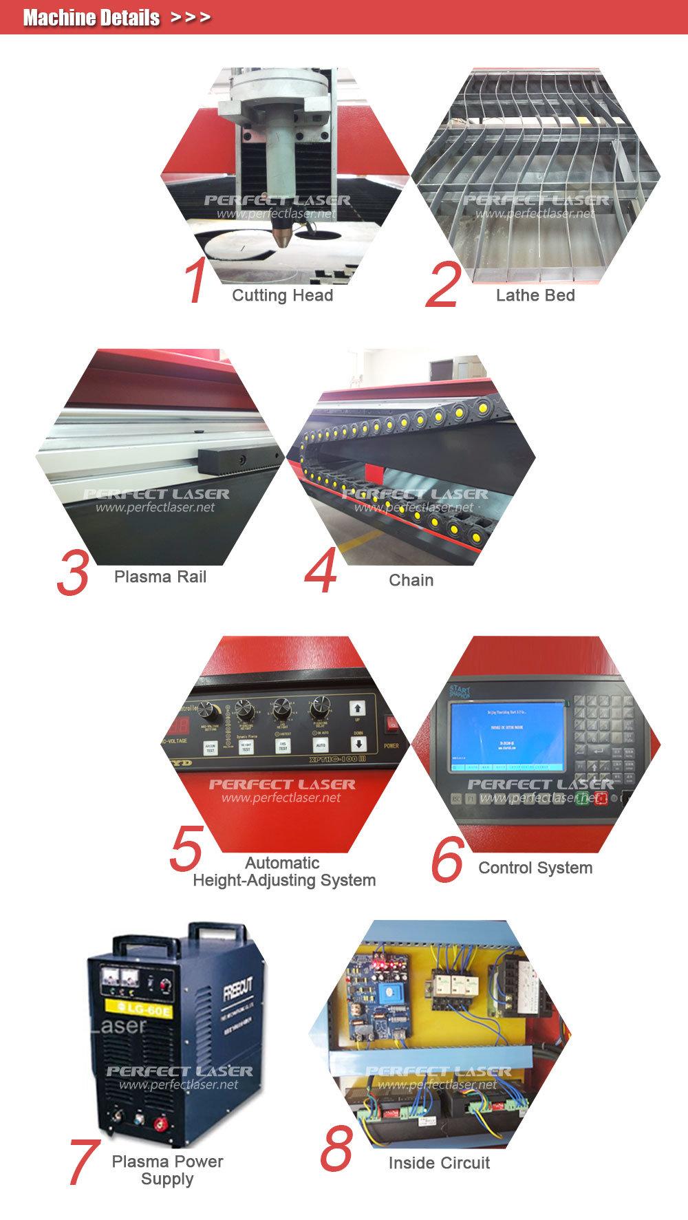 Professional Metal Cutting Plasma CNC Machine