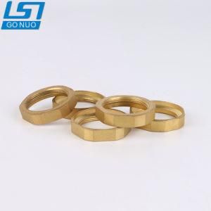 Hardware Manufacture CNC Turning Quality Assurance CNC Motorcycle Parts Brass Hex Thin Nut