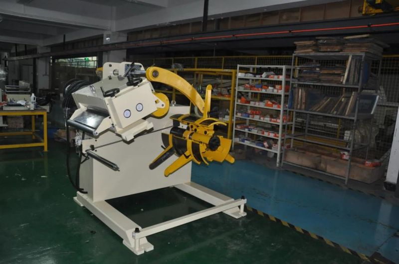 Press Line Metal Sheet Decoiler with Straightener Machine