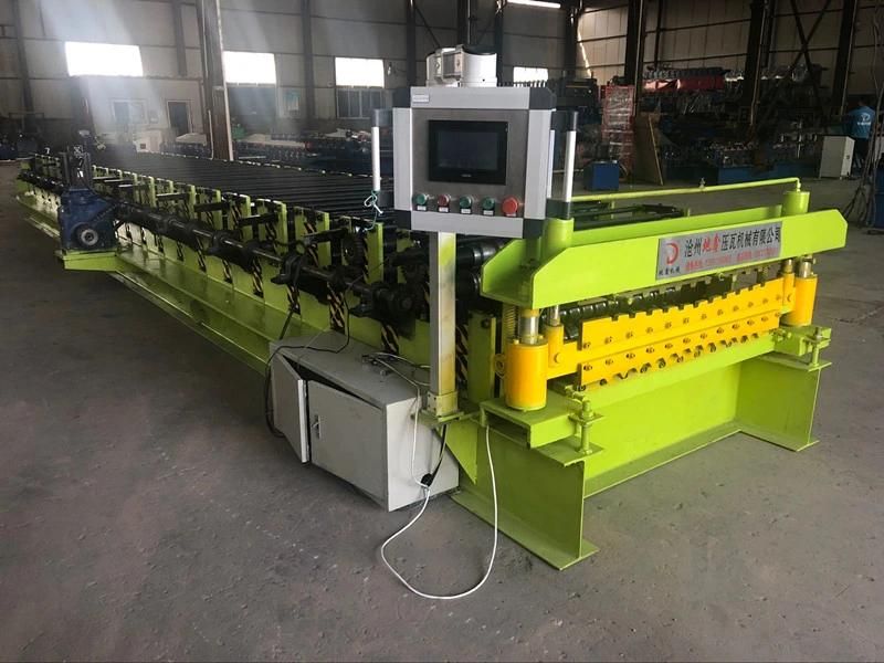 Dx High Quality Steel Tile Double Layer Roll Forming Machine