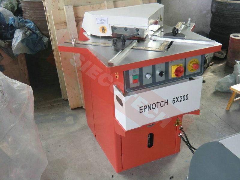 Fixed Angle Hydraulic Corner Notcher, Hydraulic Notcher, Corner Notching Machine (Q28)