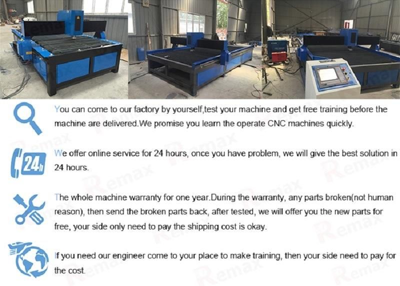 Discount Price 1325 1530 China Metal Plasma Cutting Machine