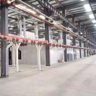Liquid/Powder Coating Paint Production Line for Lamp Post with Ce