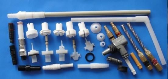 Powder Gun Use Twin Nozzle / Double Spray Nozzle for Powder Coating Gun