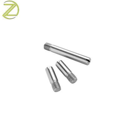 Machining Service Bolt Threads Screw Stainless Steel Threaded Rod Threaded Dowel Pin