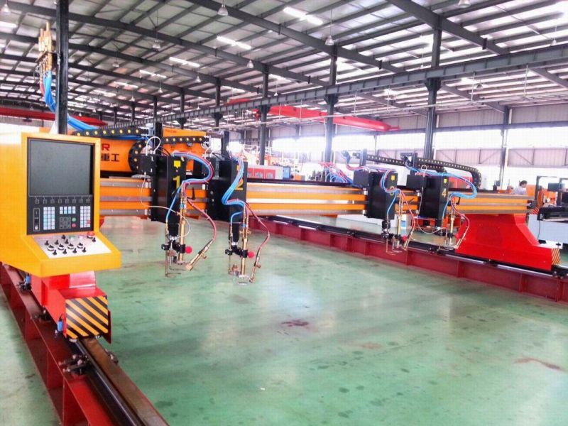 Heavy Duty Multiple Torch CNC Oxygen Fuel Flame Cutting Machine