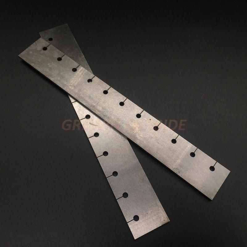 Gw Carbide - Preform Carbide Strip with Holes and Radius