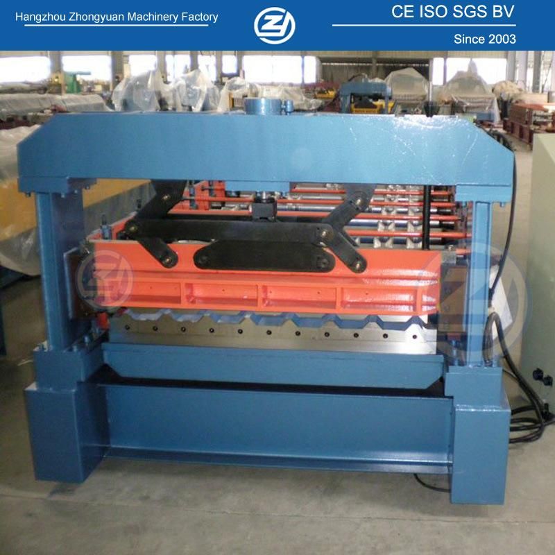 Aluminium Corrugated and Ibr Corrugated Metal Roof Sheet Roof Panel Roll Forming Machine with ISO9001/Ce/SGS/Soncap