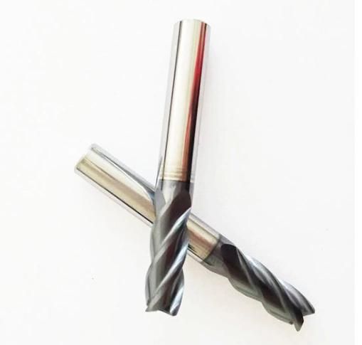 Solid Carbide Square End Mills 2 Flutes/4 Flutes