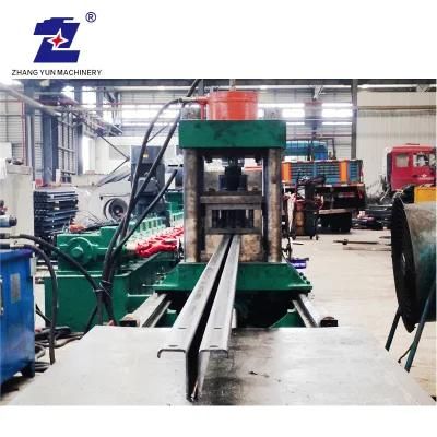 High Accuracy Steel Profile Elevator Guide Rail Roll Forming Machine