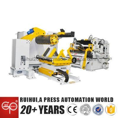 a Simple 3 in 1 Uncoiling Straightening Machine (MAC4-1400F)