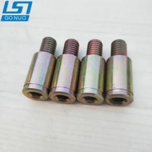 Custom CNC Machining Parts Electronic Component Round Head Hex Socket Connect Male Pin