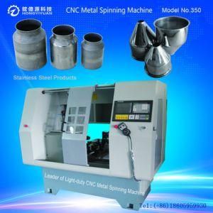 Mini Automatic CNC Metal Spinning Machine for Iron Crafts (Light-duty 350B-8)
