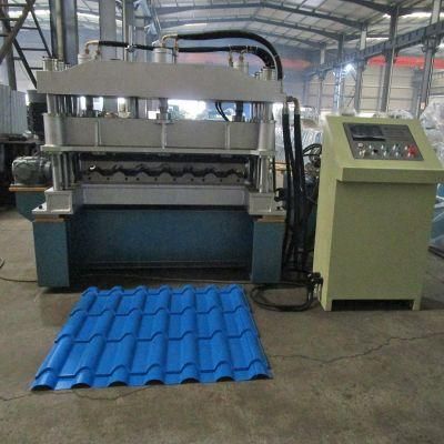 Nigeria Market Factory Prices Making Building Material Metal Steel Tile Roofing Profile Roll Forming Machine