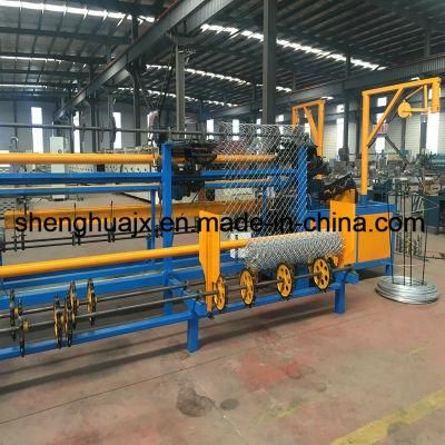 Chain Link Fence Machine (plastic or stainless steel wire)