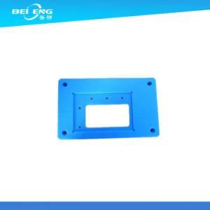 High Precision Machining CNC Parts Gloss Blue Anodizing Part