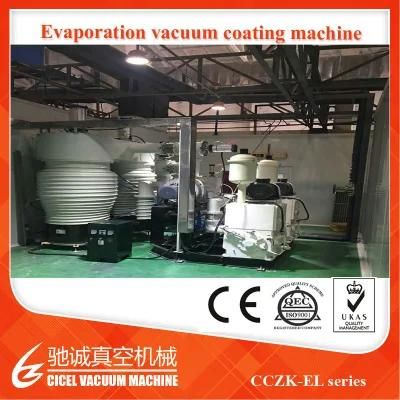 Plastic Aluminium Gold Metallizing Equipment