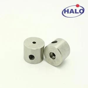 CNC Machined Connector, Made of Stainless Steel with Nickel or Chrome Plating