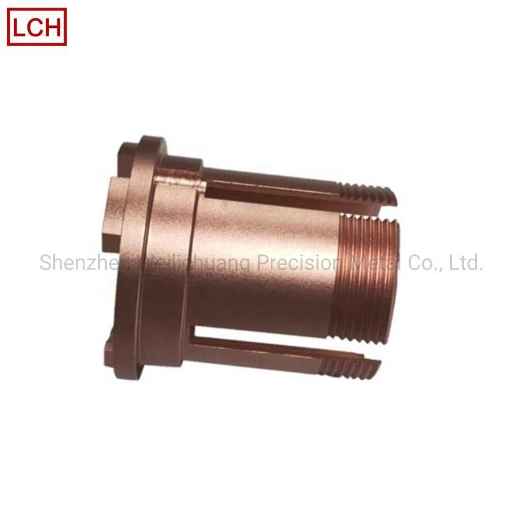 Nice Surface Treatment Sandblasting Anodize CNC Aluminum Parts