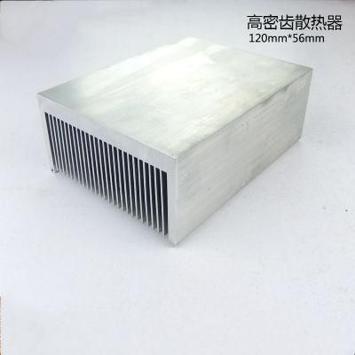 High Power Dense Fin Aluminum Heat Sink for Electronics and Power and Apf and Welding Equipment and Inverter and Svg