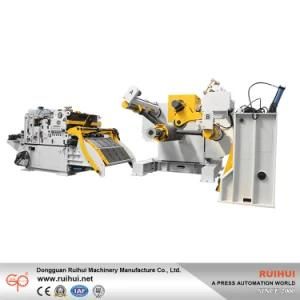 Stock Thickness: 0.6-6.0mm Nc Servo Straightener Feeder and Uncoiler (MAC4-1600F)