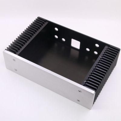 China OEM Factory CNC Machining Car Amplifier Case Audio Amplifier Housing Box