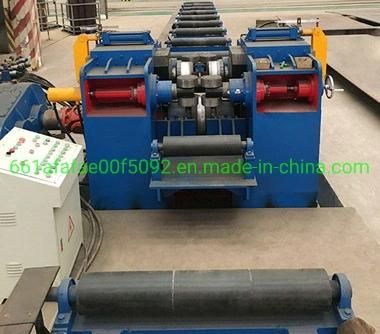 Hydraulic H Beam 60 mm 80 mm Thickness Flange Straightening Machine