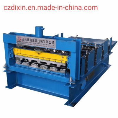 Color Steel Roof Sheet Crimping Curved Machine