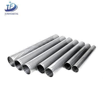 High Quality 304/316 Stainless Steel Perforated Mesh Filter Cylinder/ Metal Tubes/Pipe