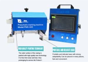 Free Shipping DOT Peen Engraving Machine for Chassis Number Marking