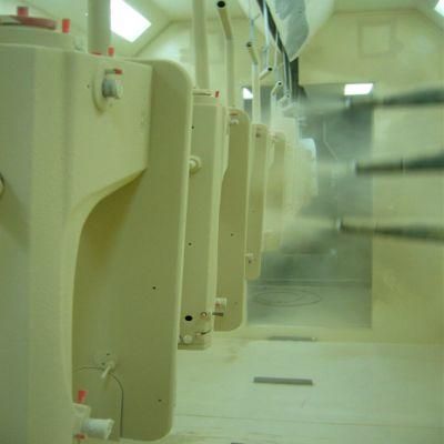 Electrostatic Manual Powder Coating Spray Booth for Car Accessory with ISO