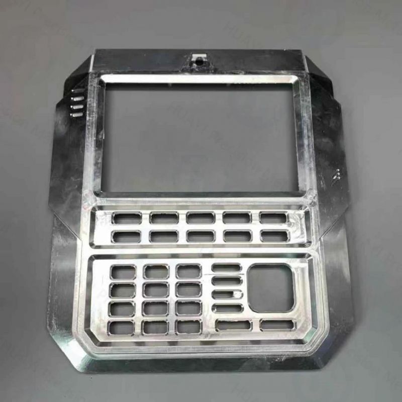 OEM Custom Sheet Metal Fabrication Parts with Powder Coating Black for Metal Plate