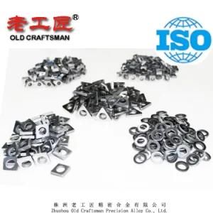 Tungsten Cemented Carbide Inserts Shims for Zhuzhou China