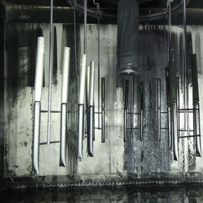Automatic Liquid/Powder Coating Painting Line with Spray Booth