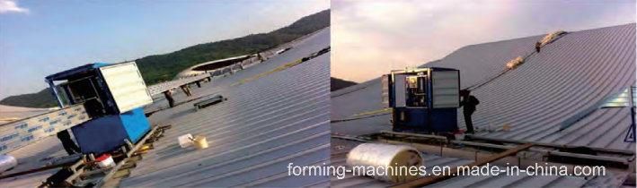 Color Steel Roofing /Standing Seam Metal Roof Tile Forming Machine