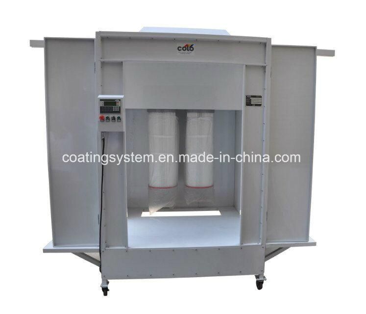 Manual Conveyor Spray Booth for Powder Coating
